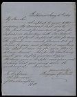 Letter from Burgwyn Maitland to Captain Thomas Sparrow